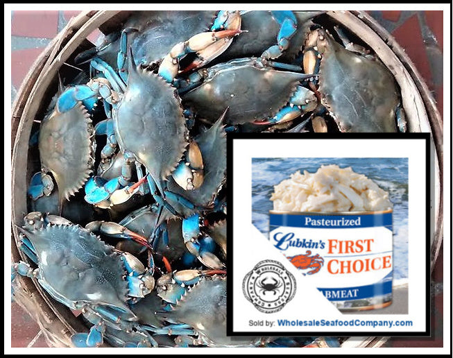 12 lbs. Lump Crab Meat (Case of 12, 1 pound cans) – Buy Live Blue Crabs